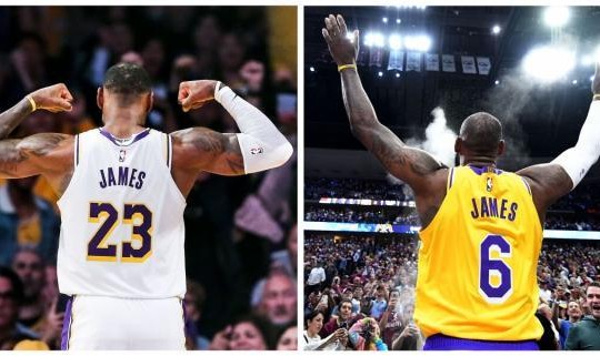 詹姆斯新赛季再次更换号码，穿回23号向名宿表敬意